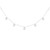 Diamond Drop Necklace [JNOTH0996]