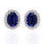 Sapphire and Diamond Stud Earrings [JESTD0612]