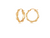 Small Wavy Hoop Earrings [JEHOP0316]