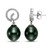 Tahitian Pearl Drop Earrings [2CPSE0329]