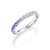 Diamonds and Sapphires Eternity Band [JRBND0998]
