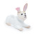 Westie With Raspberry Bunny Ears [GGFIG0209]