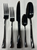 Twist Black Flatware Place Setting [GGFLT0005]
