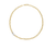 Designer Gold Diamond Link Necklace [JNCHN0374]