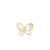 Jasmine Mother of Pearl and Diamond Butterfly Ring [JROTH1481]