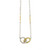 Caviar Lux Interlocking Circle Necklace [JNOTH1126]