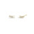 Diamond Pearl Stud Earrings [JESTD0737]