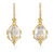 Fiori Crystal Diamond Earrings [JEOTH1177]