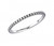 Black Rhodium and Diamond Band [1WAD11058]