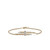 Two Tone Spear Station Bracelet [JBOTH1596]