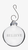 LOVE YOUR BRAIN BELIEVE ORNAMENT [GGORN0216]