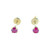 Ruby Stud Earrings [JESTD0528]