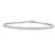 Estate Princess Cut Diamond Line Bracelet, 4.85 [JBLIN0267]