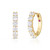 Perfect Diamond Hoop Earrings [JEHOP0717]