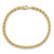 Contoured Round Link Chain Bracelet [JBOTH2415]