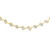 Fancy Cut Bezel Set Diamond Necklace [JNLIN0189]