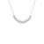 Diamond Scalloped-Edge Bar Necklace [JNOTH1736]