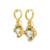 Estate Topaz and Diamond Drop Earrings [JEOTH1771]
