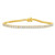 Oval Diamond Line Bracelet, 4.64 [JBLIN0286]