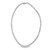 Oval Diamond Line Necklace, 11.70  [JNLIN0194]
