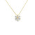 Diamond Flower Pendant Necklace [JNPEN2067]