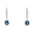 Diamond and Sapphire Drop Earrings [JEOTH1736]