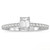 Emerald Cut Diamond Engagement Ring [JRENG0712]