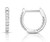 Diamond Inside/Out Oval Hoop Earrings, .23 [JEHOP0013]