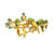 Estate Enamel Bird Brooch [JAPNB0262]