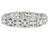 Estate Art Deco Geometric Diamond and Onyx Bracelet [JBOTH2436]