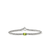 Heishi Peridot Rondel Bracelet [JBOTH2239]