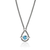 Icon Swiss Blue Topaz Pendant Necklace [JNPEN1898]