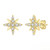 Petite Diamond Star Stud Earrings [JESTD1016]