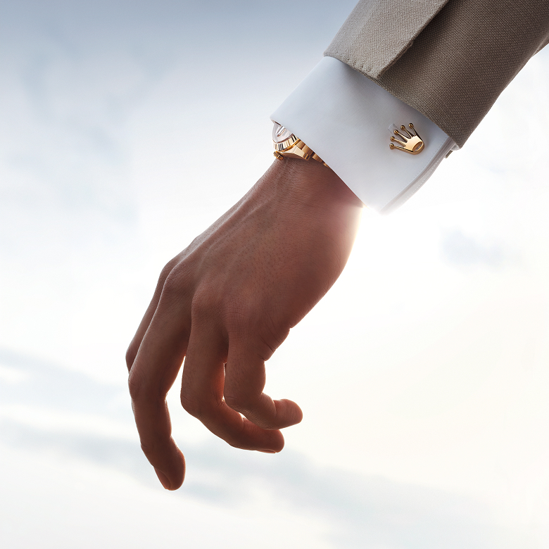 Rolex cufflinks