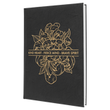 7" x 9 3/4" Laserable Leatherette Journal with Lined Notepad