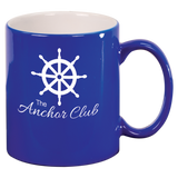 11 oz. Round Ceramic LazerMug