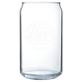 16 oz. Can Glass