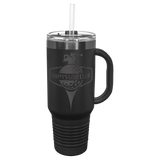 Ion Plated Polar Camel 40 oz. Travel Mug with Handle, Straw Included