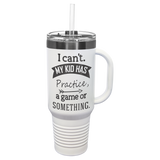 Ion Plated Polar Camel 40 oz. Travel Mug with Handle, Straw Included