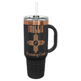 Ion Plated Polar Camel 40 oz. Travel Mug with Handle, Straw Included