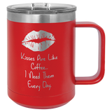 Polar Camel 15 oz. Vacuum Insulated Mug with Slider Lid