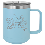 Polar Camel 15 oz. Vacuum Insulated Mug with Slider Lid