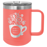 Polar Camel 15 oz. Vacuum Insulated Mug with Slider Lid
