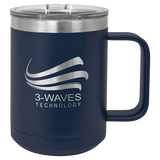 Polar Camel 15 oz. Vacuum Insulated Mug with Slider Lid