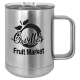 Polar Camel 15 oz. Vacuum Insulated Mug with Slider Lid