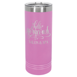 Polar Camel 22 oz. Skinny Tumbler with Slider Lid