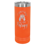 Polar Camel 22 oz. Skinny Tumbler with Slider Lid