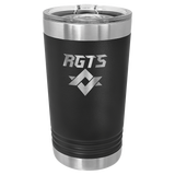 The Polar Camel 16 oz pint delivers classic pint styling with modern insulated performance. Featuring double-wall vacuum insulation, this 16 oz pint keeps drinks hot or cold two times longer than standard tumblers. Made from 18/8 gauge Type 304 food grade stainless steel, it offers durability, corrosion resistance, and clean taste. The included clear slider lid helps reduce spills while maintaining easy sipping. Laser engraving provides permanent customization that will not fade or peel, making this pint ideal for breweries, restaurants, corporate gifts, events, and promotional drinkware.