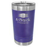 The Polar Camel 16 oz pint delivers classic pint styling with modern insulated performance. Featuring double-wall vacuum insulation, this 16 oz pint keeps drinks hot or cold two times longer than standard tumblers. Made from 18/8 gauge Type 304 food grade stainless steel, it offers durability, corrosion resistance, and clean taste. The included clear slider lid helps reduce spills while maintaining easy sipping. Laser engraving provides permanent customization that will not fade or peel, making this pint ideal for breweries, restaurants, corporate gifts, events, and promotional drinkware.