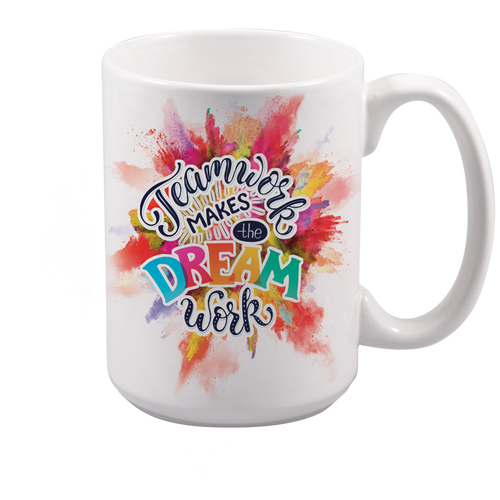 15 oz. Sublimatable Ceramic Mug